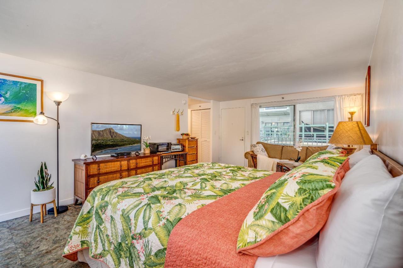 @ Marbella Lane - Breezy Studio@Diamond Head Beach Hotel Honolulu Buitenkant foto